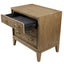 3 Drawer Nightstand With USB - Latte