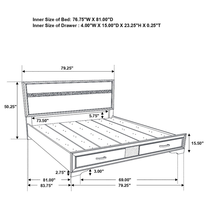 Annie - 4 Piece Bedroom Set