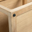 Ellis - Open Frame Coffee Table With Lower Shelf - Natural