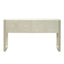 Geometric Carved Console Table With 3 Soft Close Drawers