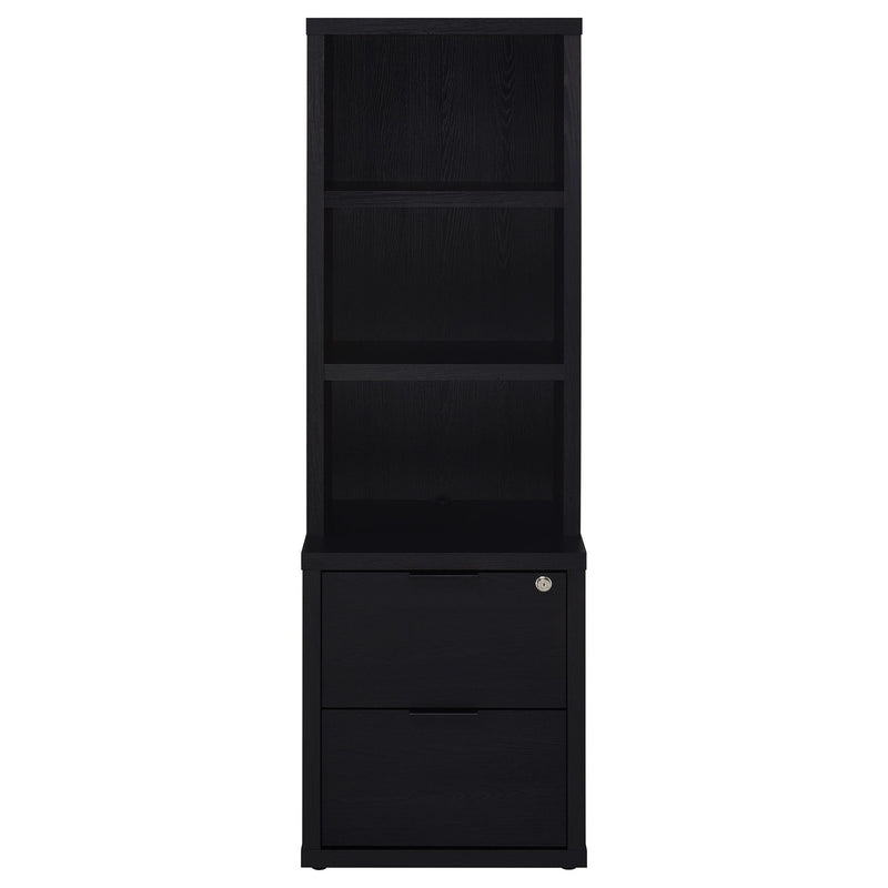 Geary - 3 Piece Wall Unit Bookcase Set With USB Storage