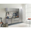 Nova Series - Garage Cabinet Set B With Soft Closing Mechanism - Metallic Gray