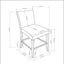 Leoncia - Bar Table And 4 Bar Stools - Espresso / White