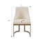 Contemporary Modern Accent Dining Chairs (Set of 2)
