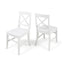 Plethora - Dining Chair With X Shaped Back (Set of 2)