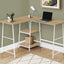 Computer Desk, Home Office, Corner, Storage Shelves, L Shape, Work, Laptop, Contemporary, Modern - Base