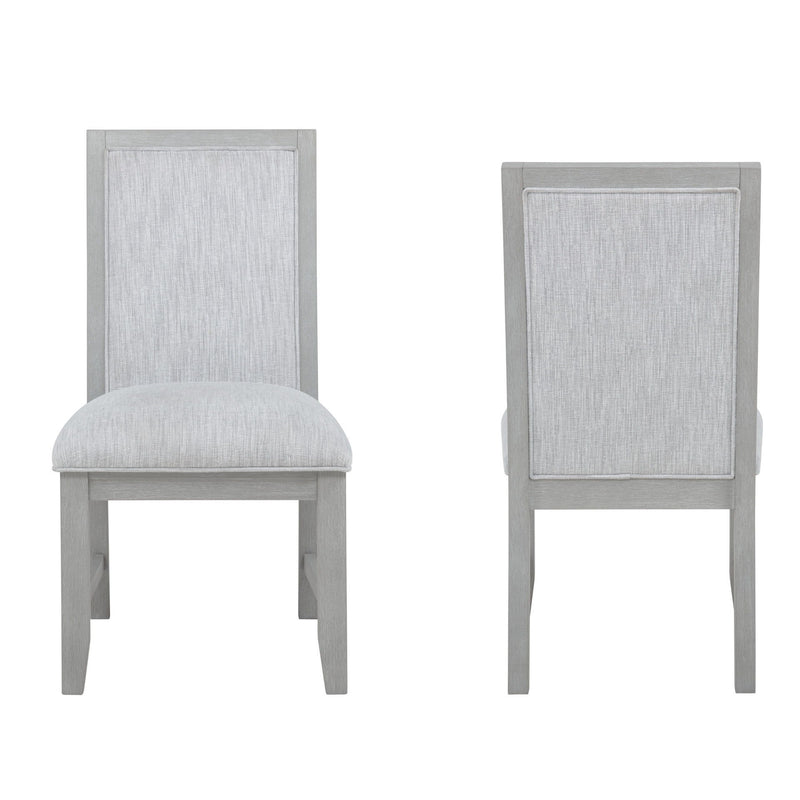Fiona - Silla de comedor (Juego de 2) - Gris niebla