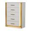 Obsession - 5 Drawer Chest - White
