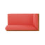 Brava - X Back Corner Bench With Coffee Table