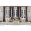 Saanich - Upholstered Curved With Plump Accent Pillows - Beige
