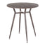 Clara - Industrial Round Dinette Table