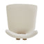 7 Piece Dining Set With Upholstered Armless Chairs And Table