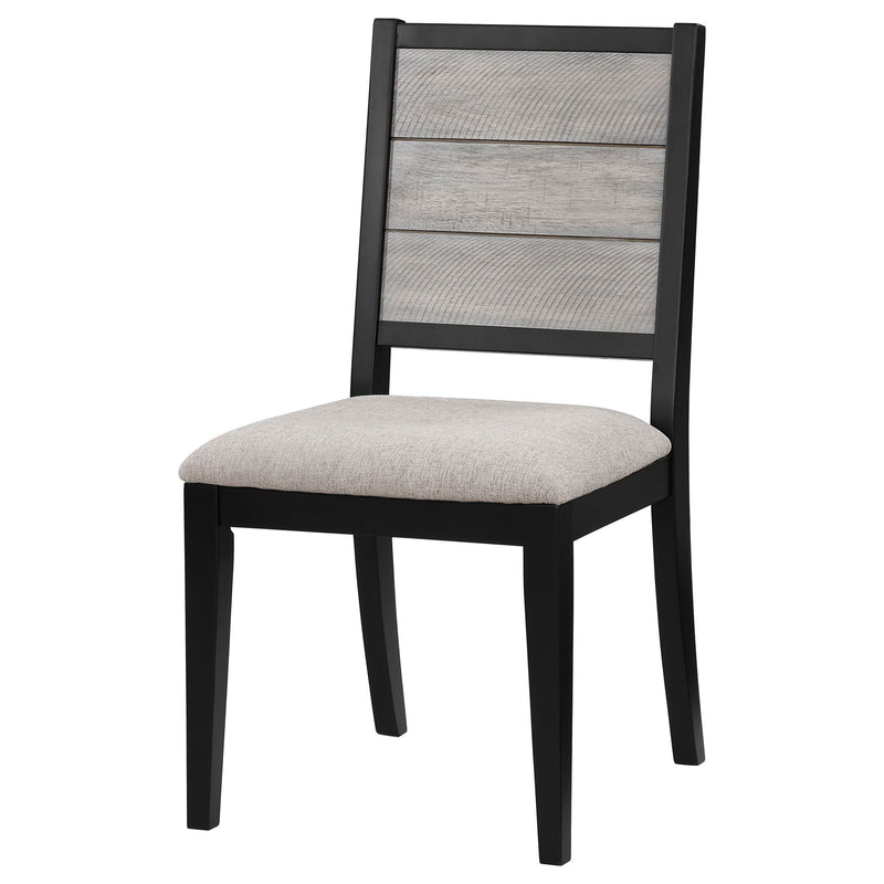 Dutchie - Upholstered Dining Side Chair (Set of 2) - Black