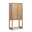 Nolan - Bar Cabinet With Wine Storage - Brown
