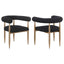 Crofton - Upholstered Dining Arm Chair (Set of 2) - Black