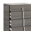 Altima - 5 Drawer Chest - Gray