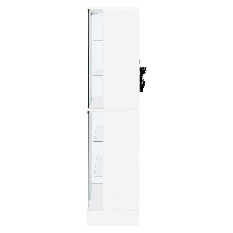 Gilbert - 4 Door LED Curio Display Cabinet