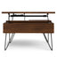 Hunter - Square Lift Top Coffee Table - Walnut