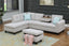 Alger - Left Hand Facing Sofa & Chaise With Ottoman