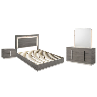 Altima - Bedroom Set With LED Headboard