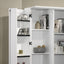 Lincoln - Storage Cabinet With Swing Out Storage Door - White
