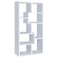 8 Shelf Geometric Bookcase
