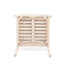 Cordoba - Dining Chair (Set of 2) With Acacia Wood Frame And Water Repellent Fabric - Beige / Yellow