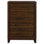 Anza - 4 Drawer Chest Storage Solution - Walnut