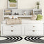 Daybed With 2 Bedside Cabinets, Upper Shelves And 4 Drawers