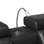 Nova - Sectional With Bluetooth Speaker, LED And Lifting Wine Cabinet