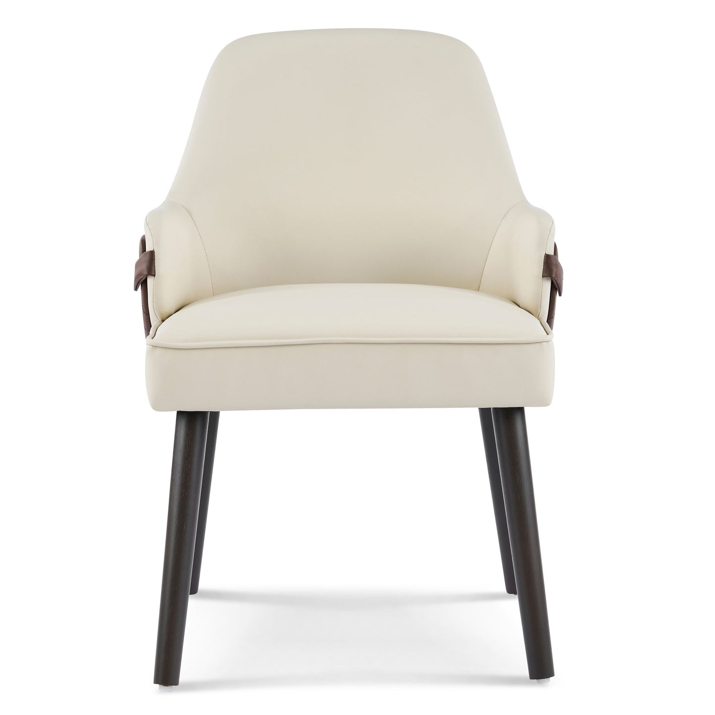 Indoor Dining Chair (Set of 2) - Beige / Brown