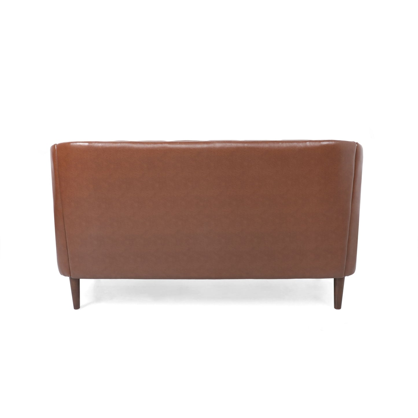 Sophisticated Loveseat With Diamond Stitched Detailing