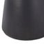 Outdoor Lightweight Concrete End Table With Half Sphere Top - Copper