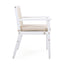 Outdoor Acacia Wood Patio Dining Armchair (Set of 2)