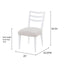 Ladderback Side Dining Chair (Set of 2)