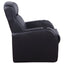 Greenfield - 3 Seater Home Theater With Storage - Black