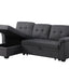 Lucca - Reversible Sleeper Sectional Sofa With Storage Chaise