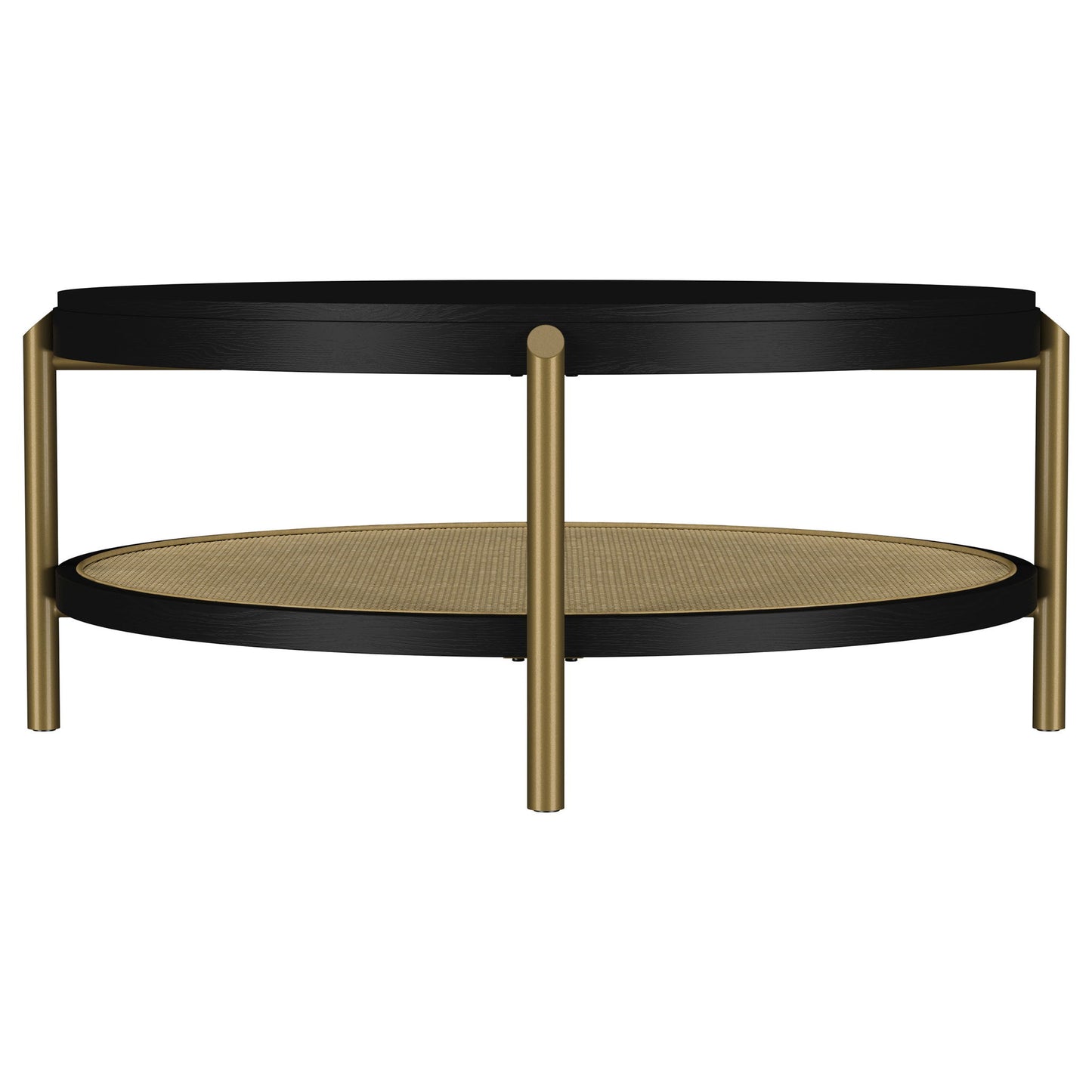 Benson - Round Table With Storage Shelf