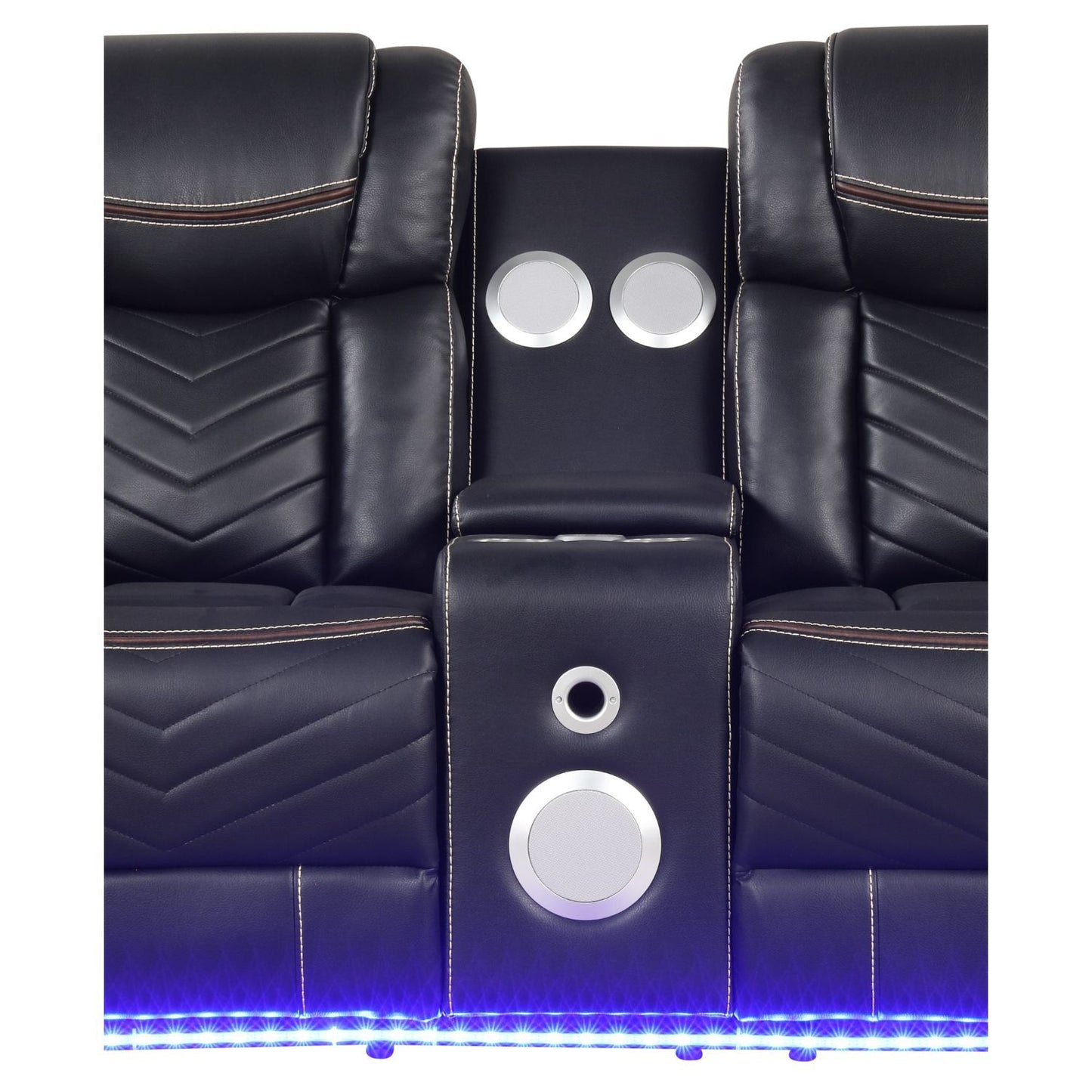 Challenger - LED Power Recliner Loveseat
