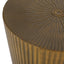 Langseth - Iron Sunburst Side Table Modern Design