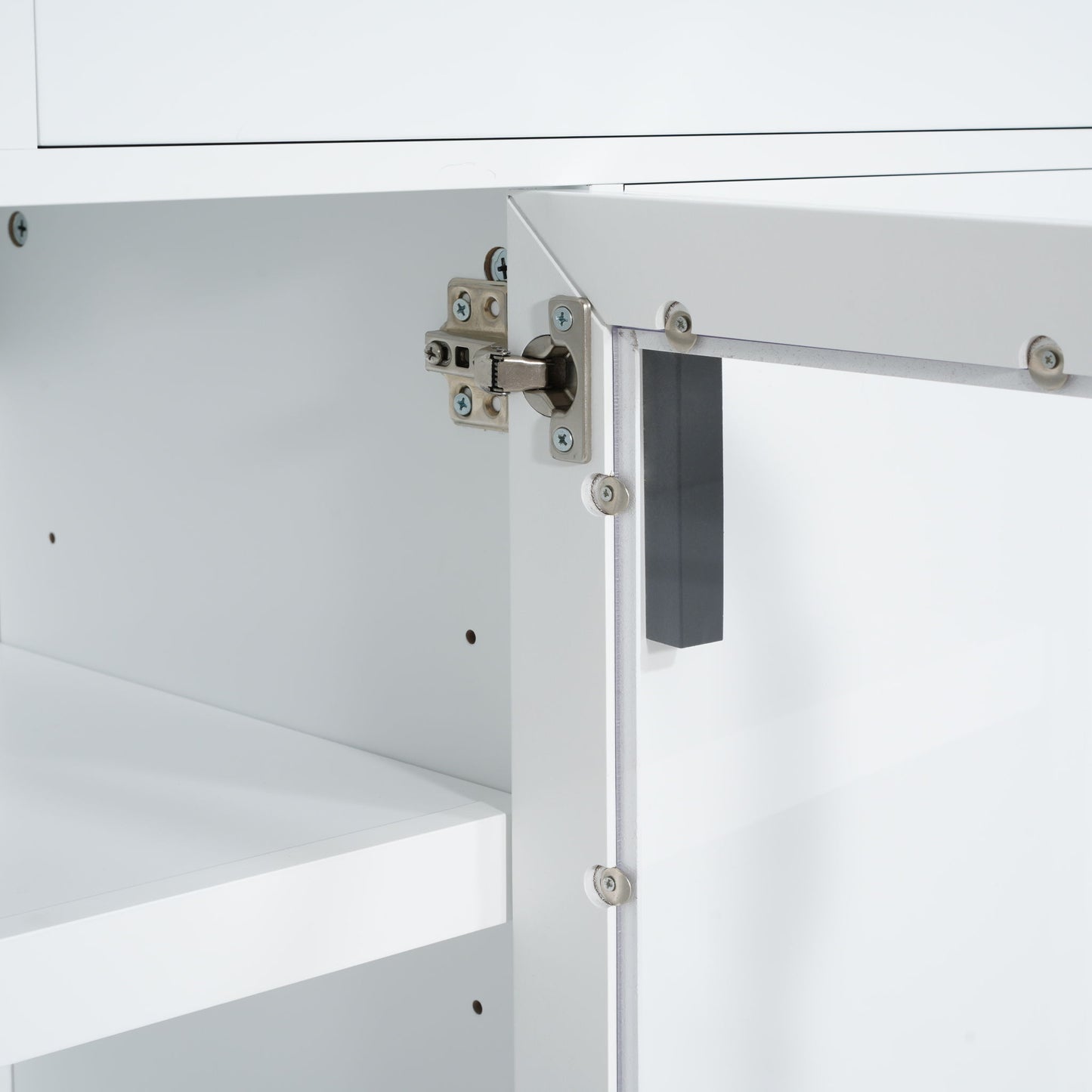 Modern TV Console & Adjustable Shelves