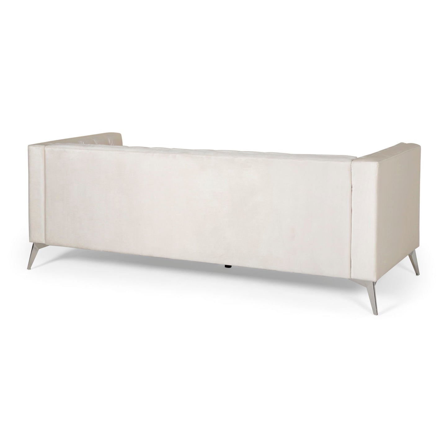 Contemporary 3 Seater Sofa With Button Tufting