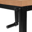 Computer Desk, Home Office, Standing, Adjustable, Laptop, Contemporary & Modern