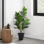 28" Tall, Artificial Plant, Garcinia Tree, Indoor, Faux, Fake, Floor, Greenery, Potted, Real Touch, Decorative - Green / Black