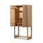 Nolan - Bar Cabinet With Wine Storage - Brown