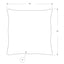 Pillows, Square, Insert Included, Decorative Throw, Hypoallergenic, Modern