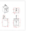 Hennessy - Deluxe Laundry Cabinet With Faucet And Stainless Steel Sink