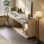 Console Table With 3 Drawers And Display Shelf