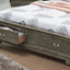 Upholstered Panel Sleigh Bed Design