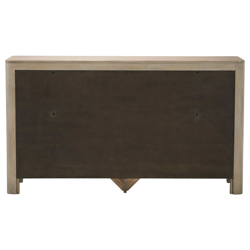 Flores - 9 Drawer Dresser - Mango Color